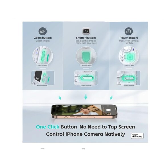 COMITOK Gimbal Stabilizer MOGO Only iPhone Apple Mfi Cell Phone Tracker - Picture 8 of 12